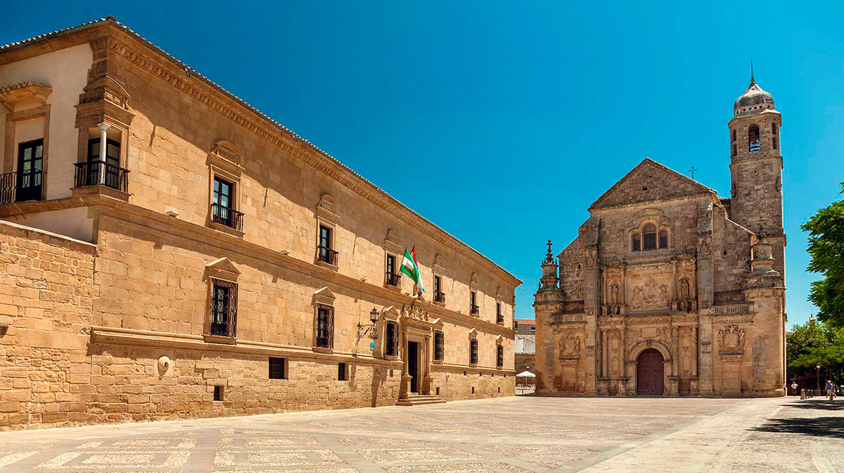 Plaza and historic buildings of Úbeda, Spain