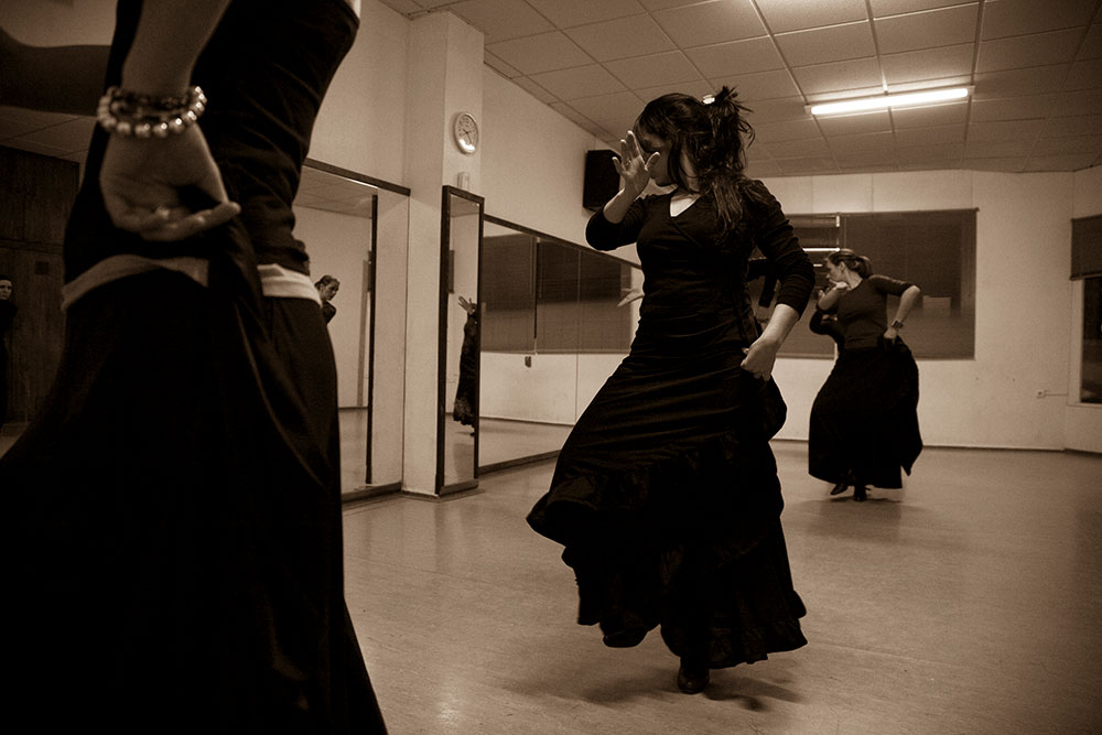 Traditional flamenco performance in Úbeda