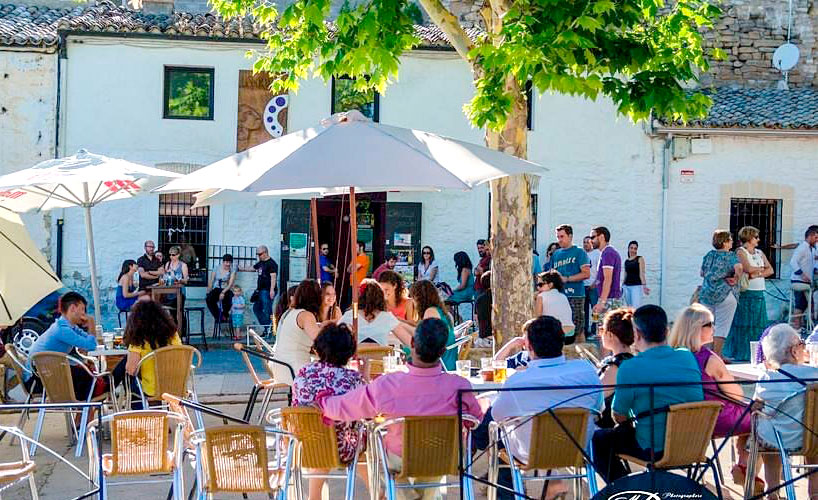 Students enjoying Spanish social life in Andalusia