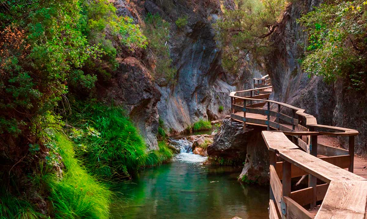 Natural landscapes of Sierra de Cazorla in Andalusia