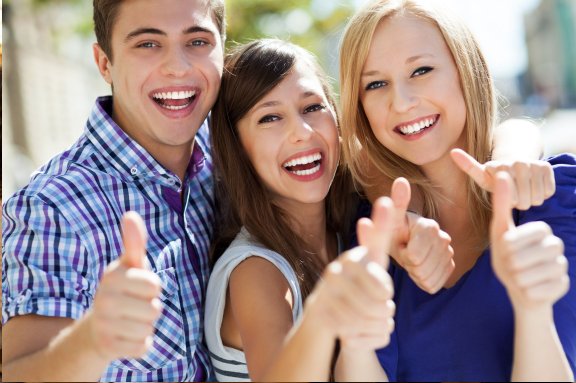 Students learning Spanish